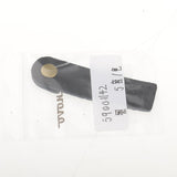 Maxbell 5 Sets Rounded Corner Leather Buckles Purse Hasp DIY Accessories Black