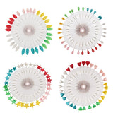 Max 30pcs Multicolor Hijab Scarf Pins Safety Pins Tailor Sewing Pins Leaf