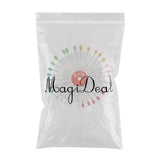 Max 30pcs Multicolor Hijab Scarf Pins Safety Pins Tailor Sewing Pins Water Drop