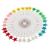 Max 30pcs Multicolor Hijab Scarf Pins Safety Pins Tailor Sewing Pins Star
