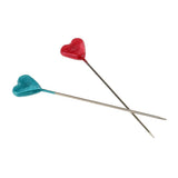 Max 30pcs Multicolor Hijab Scarf Pins Safety Pins Tailor Sewing Pins Heart