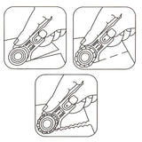 Maxbell 28mm 45mm Rotary Cutter Quilters Fabric Sewing Quilting Cutting Craft Tool