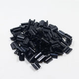 100 Pieces Hair Tie Fixed Glue Buckles DIY Hair Band Bow Headwear Accessories