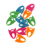 Maxbell 24 Pieces Multicolor Silicone Bobbins Holder Clamps Clips Sewing Machine Accessories