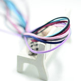 Maxbell 7 Pieces Candy Color Hair Holders High Elastic Rubber Bands for Hair Accessories