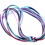 Maxbell 7 Pieces Candy Color Hair Holders High Elastic Rubber Bands for Hair Accessories