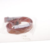 Genuine Leather Canvas Bag Handle Strap Replacement 60cm Brown