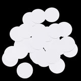 50 Piece 1.2 Inch White Adhesive Felt Furniture Pads Floor Wall Chair Anti Scratch