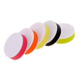Maxbell 10 Piece Multicolor Round Rubber Stamp Carving Block for Scrapbooking DIY Rubber Stamp Craft 25mm
