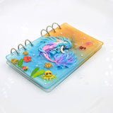 Maxbell DIY Notebook Silicone Molds ,Paper Core ,Crossed Buckle for Making Craft A5