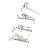 Maxbell  4 Pieces Open & Close Toe Embroidery Foot Free Motion Darning Foot Presser Feet For Brother Janome Singer Domestic Sewing Machine