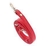 Adjustable Cow Leather Shoulder Bag Strap Crossbody Bags Replacement Red