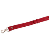 Adjustable Genuine Leather Shoulder Bag Strap Handle Replacement Wine red