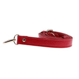 Adjustable Genuine Leather Shoulder Bag Strap Handle Replacement Wine red