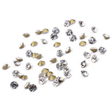 Maxbell 1440 Pieces Sharp Bottom Glitter Rhinestones Decorations white 80g