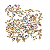 Maxbell 1440 Pieces Sharp Bottom Glitter Rhinestones Decorations AB 90g
