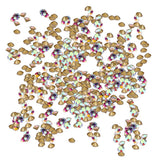 Maxbell 1440 Pieces Sharp Bottom Glitter Rhinestones Decorations AB 90g