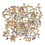 Maxbell 1440 Pieces Sharp Bottom Glitter Rhinestones Decorations AB 90g