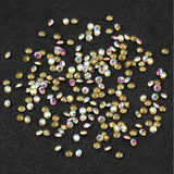 Maxbell 1440 Pieces Sharp Bottom Glitter Rhinestones Decorations AB 90g