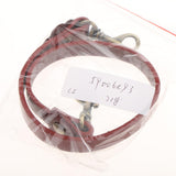 40cm Leather Strap for Small Bag Handle DIY Handbag Replacement red