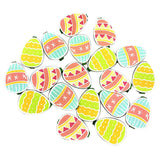 Maxbell 20 Pieces Wood Craft Cute Egg Clothes Pins Pegs Wooden Crafting DIY Cardmaking