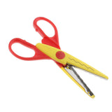 Maxbell Children Colorful Handmade DIY Safe Paper Punches Pattern Scissor zigzag