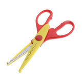 Maxbell Children Colorful Handmade DIY Safe Paper Punches Pattern Scissor zigzag