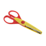 Maxbell Children Colorful Handmade DIY Safe Paper Punches Pattern Scissor zigzag