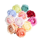 Maxbell 10 Pieces Artificial Rose Flower Head DIY Wedding Decorations mixed