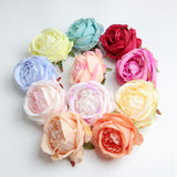 Maxbell 10 Pieces Artificial Rose Flower Head DIY Wedding Decorations mixed