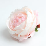 Maxbell 10 Pieces Artificial Rose Flower Head DIY Wedding Decorations light pink