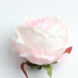 Maxbell 10 Pieces Artificial Rose Flower Head DIY Wedding Decorations light pink