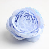 Maxbell 10 Pieces Artificial Rose Flower Head DIY Wedding Decorations light blue
