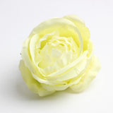 Maxbell 10 Pieces Artificial Rose Flower Head DIY Wedding Decorations light green