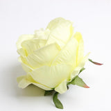 Maxbell 10 Pieces Artificial Rose Flower Head DIY Wedding Decorations light green