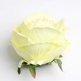 Maxbell 10 Pieces Artificial Rose Flower Head DIY Wedding Decorations light green