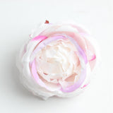 Maxbell 10 Pieces Artificial Rose Flower Head DIY Wedding Decorations light purple