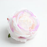 Maxbell 10 Pieces Artificial Rose Flower Head DIY Wedding Decorations light purple