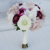 Maxbell 10 Pieces Artificial Rose Flower Head DIY Wedding Decorations orange
