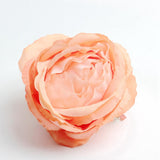 Maxbell 10 Pieces Artificial Rose Flower Head DIY Wedding Decorations orange