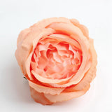 Maxbell 10 Pieces Artificial Rose Flower Head DIY Wedding Decorations orange