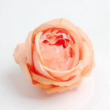 Maxbell 10 Pieces Artificial Rose Flower Head DIY Wedding Decorations orange