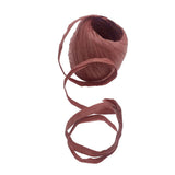 Maxbell 20m/Roll Raffia Paper Ribbon Gift Package String Scrapbooking burgundy red