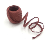 Maxbell 20m/Roll Raffia Paper Ribbon Gift Package String Scrapbooking burgundy red