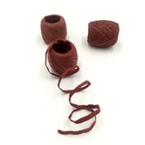 Maxbell 20m/Roll Raffia Paper Ribbon Gift Package String Scrapbooking burgundy red