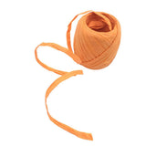 Maxbell 20m/Roll Raffia Paper Ribbon Gift Package String Scrapbooking orange
