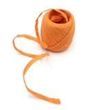 Maxbell 20m/Roll Raffia Paper Ribbon Gift Package String Scrapbooking orange