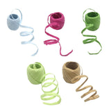 Maxbell 20m/Roll Raffia Paper Ribbon Gift Package String Scrapbooking fruit green