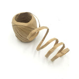 Maxbell 20m/Roll Raffia Paper Ribbon Gift Package String Scrapbooking light coffee