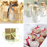 Maxbell 20m/Roll Raffia Paper Ribbon Gift Package String Scrapbooking light coffee